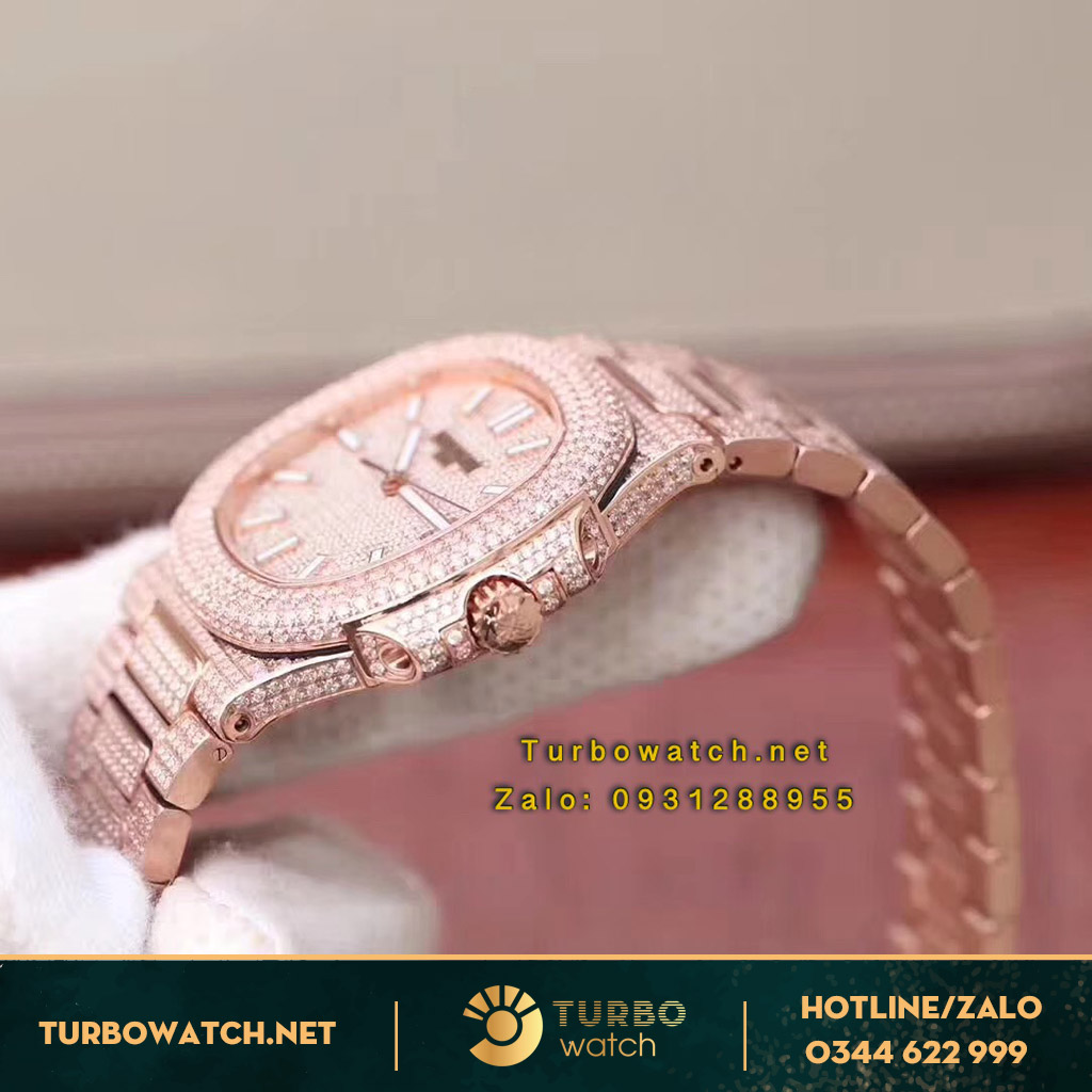 đồng hồ  Patek Philiip replica 1-1 5711/1R ROSE GOLD