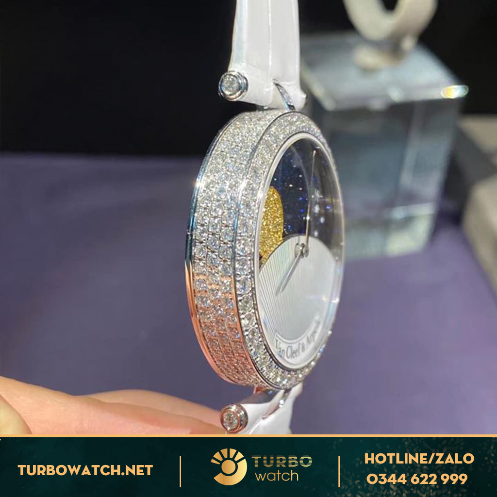 Đồng hồ nữ  chế tác vàng khối 18k kim thiên nhiên