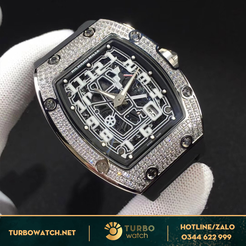  đồng hồ RICHARD MILLE fake 1-1 RM67-01 WG DIAMOND