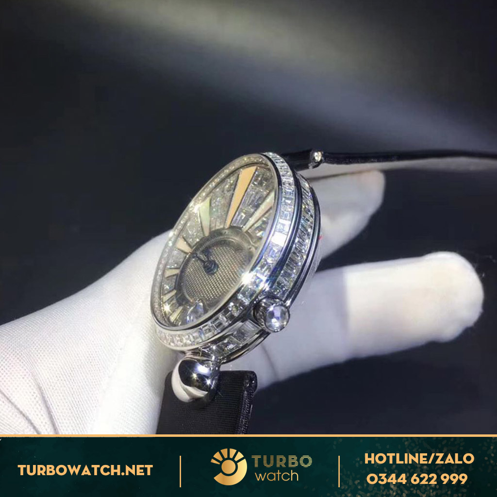 đồng hồ breguet nữ Chế Tác Vàng Khối 18k Kim Cương Thiên Nhiên 