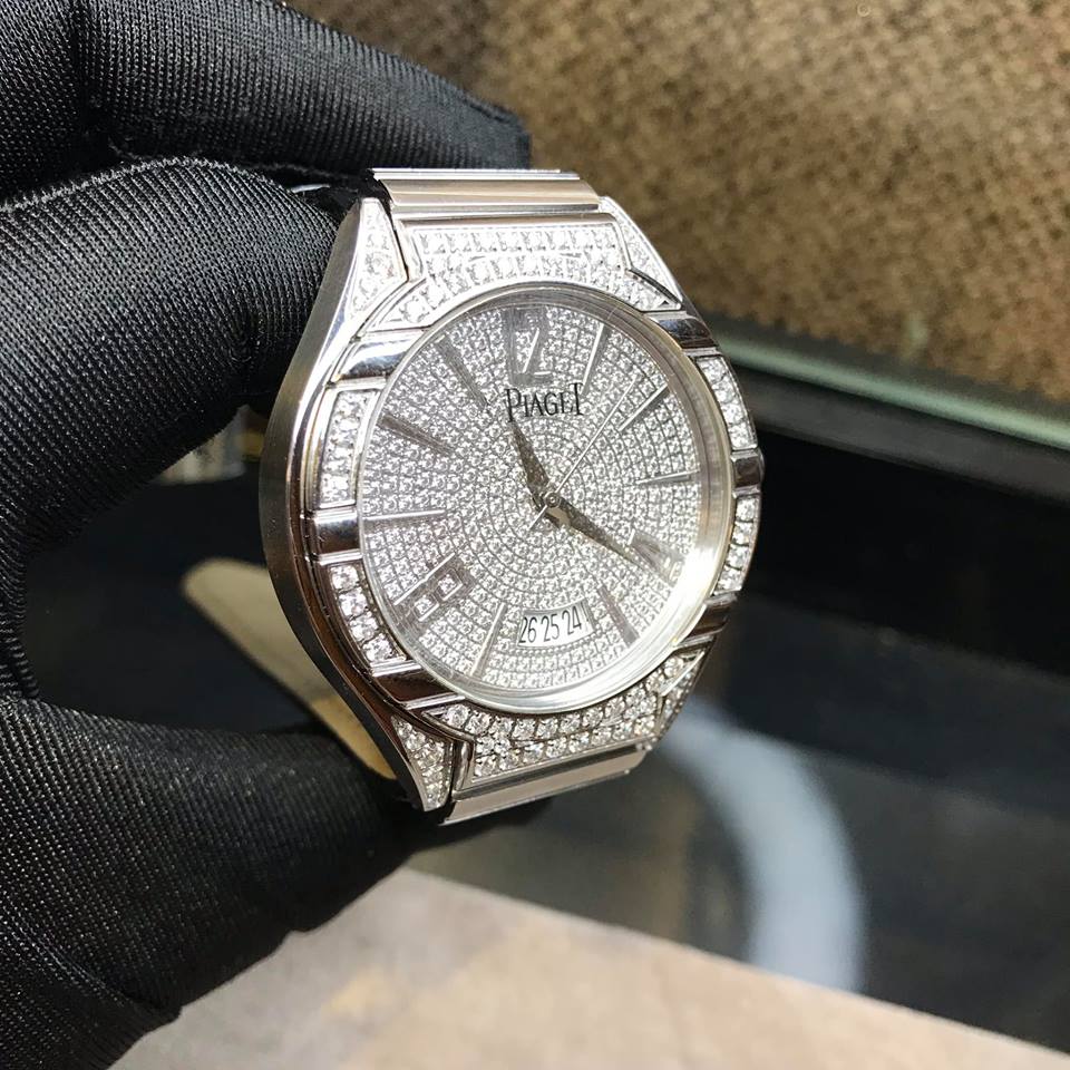 đồng hồ Piaget  replica 1:1 full diamond 01