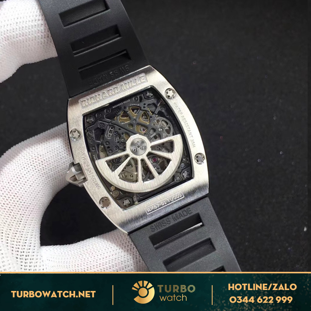  đồng hồ RICHARD MILLE fake 1-1 RM67-01 WG DIAMOND