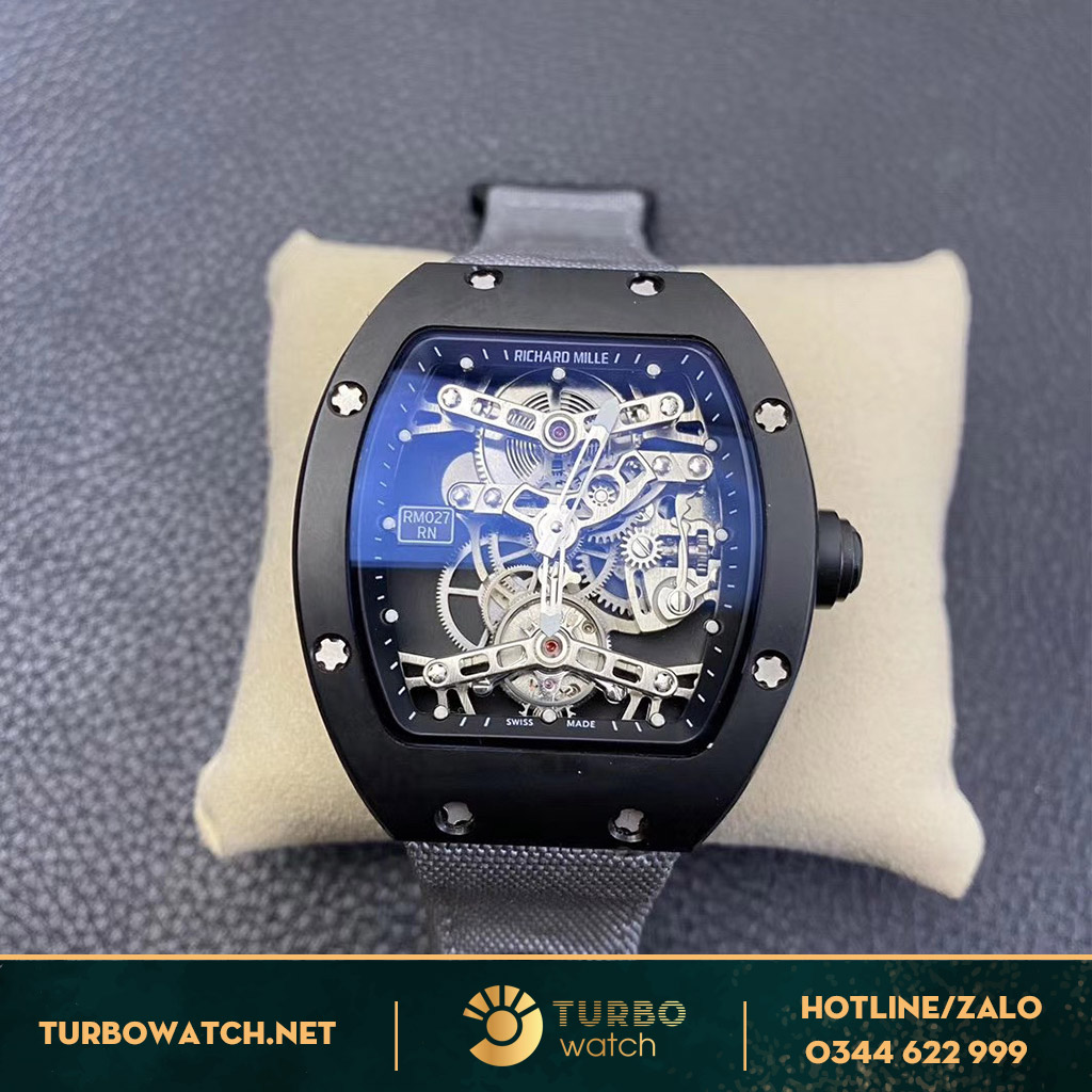 đồng hồ RICHARD MILLE fake 1-1  RM027 Tourbillon 