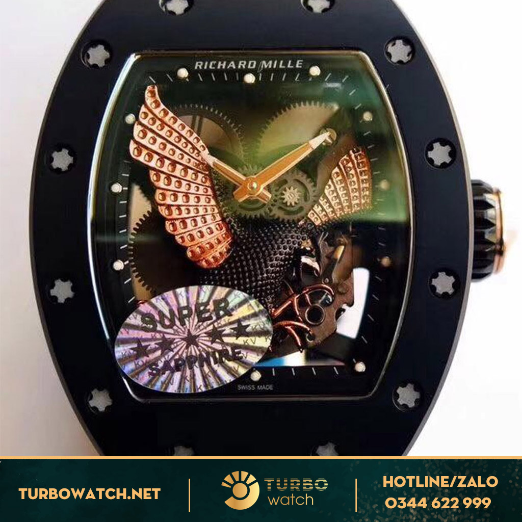 đồng hồ RICHARD MILLE siêu cấp 1-1 RM23-02 Rubber Belt Ceramic