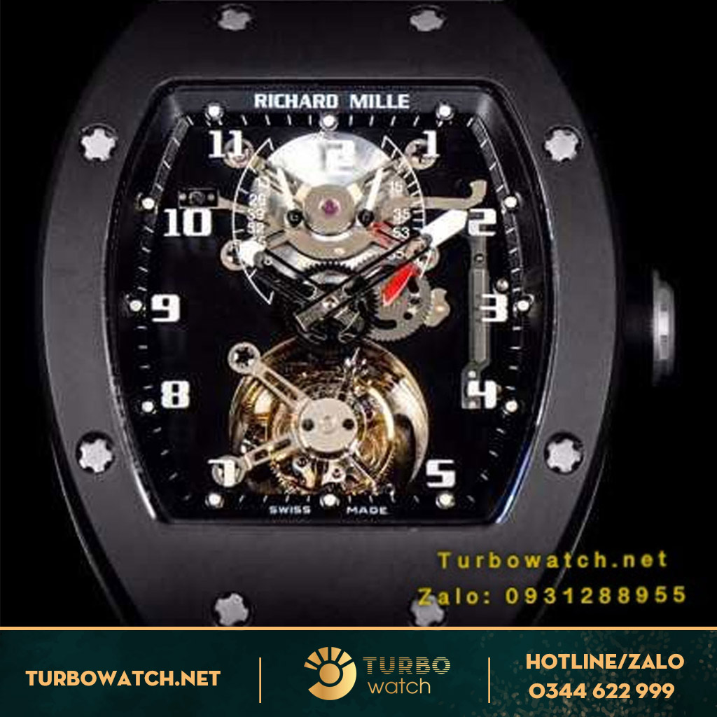 đồng hồ RICHARD MILLE super fake 1-1 Tourbillon RM 002