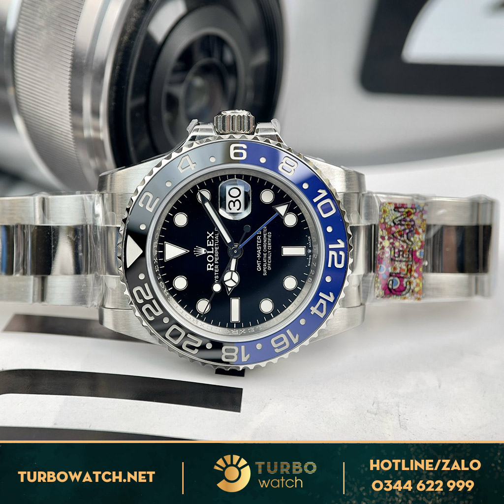 Đồng Hồ Rolex Rep 1:1 GMT-Master II Dây Đeo Oyster
