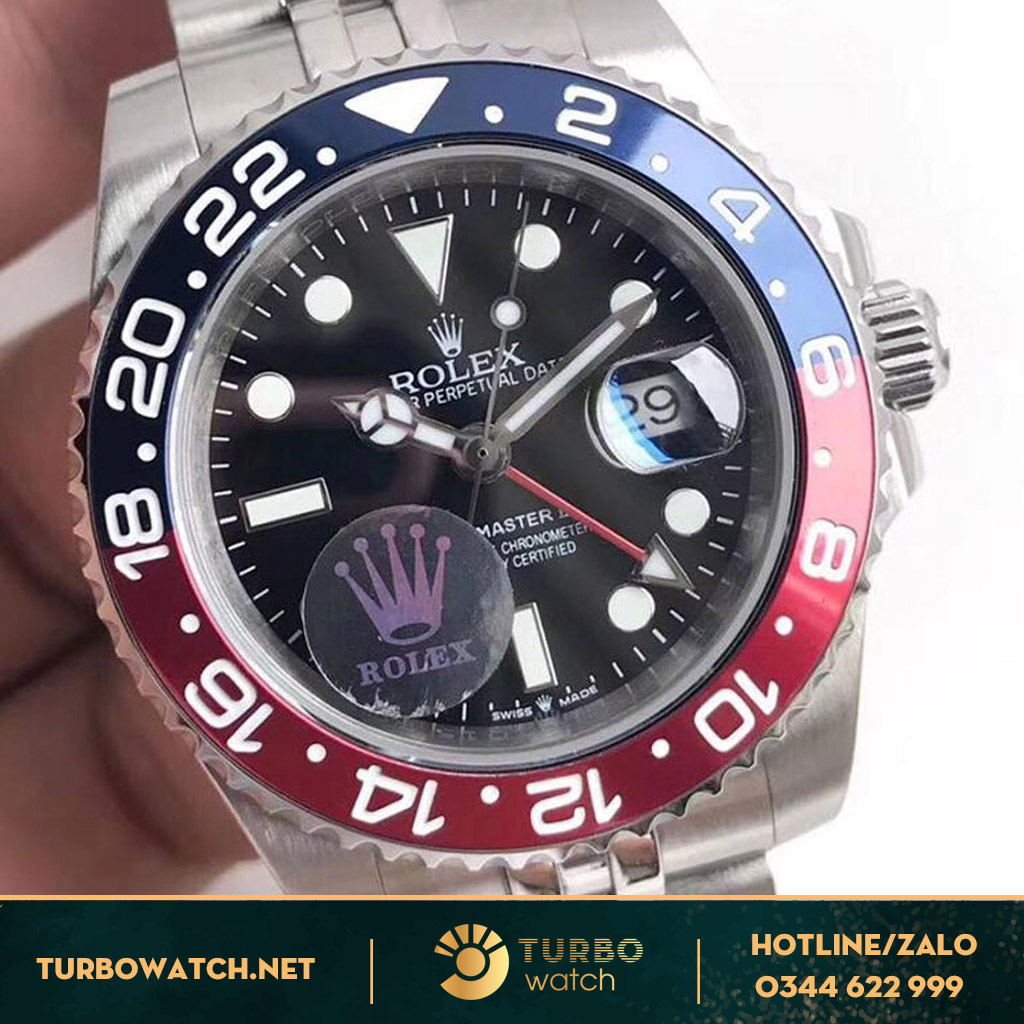 đồng hồ Rolex siêu cấp 1-1 GMT-Master II 126710BLRO