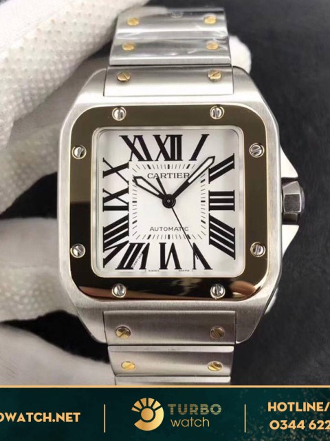 đồng hồ CATIER fake 1-1 Santos De Cartier, Large Model