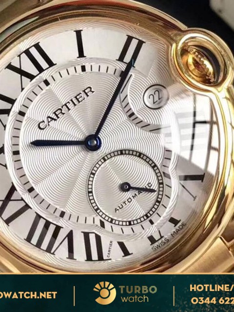 đồng hồ CATIER replica 1-1 Ballon Bleu 18k Rose Gold