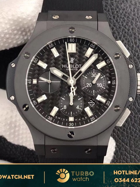 đồng hồ hublot super fake 1-1 ceramic  black 