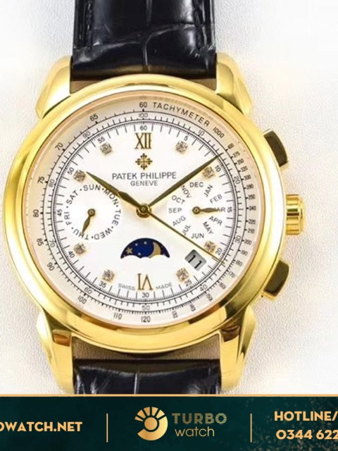 đồng hồ Patek Philippe siêu cấp 1-1 tachymeter gold
