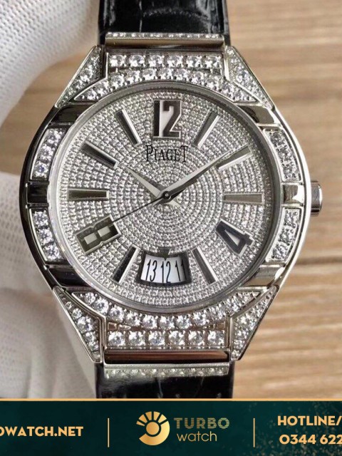 đồng hồ Piaget replcia 1-1 full diamond 06