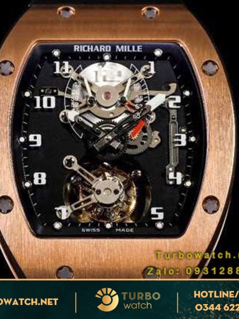 đồng hồ RICHARD MILLE fake 1-1 RM 002 V2 RED GOLD