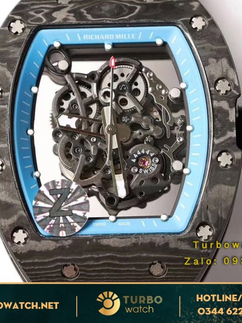 đồng hồ RICHARD MILLE fake 1-1 RM035 CARBON BLEU