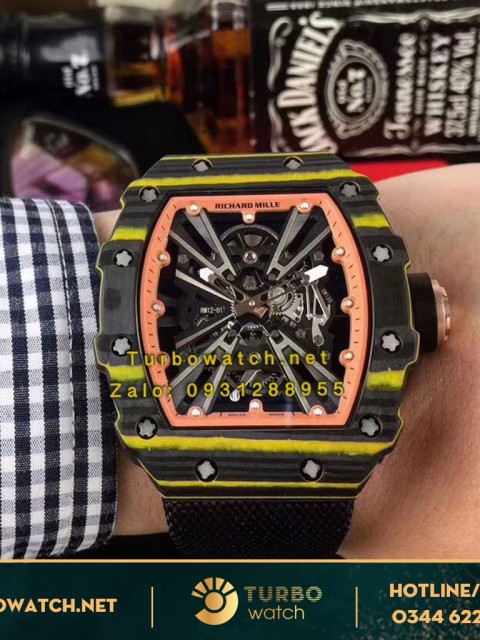 đồng hồ RICHARD MILLE fake 1-1 RM12-01 Fiber Case 