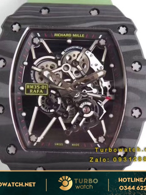 đồng hồ RICHARD MILLE fake 1-1 RM35-02 Skeleton