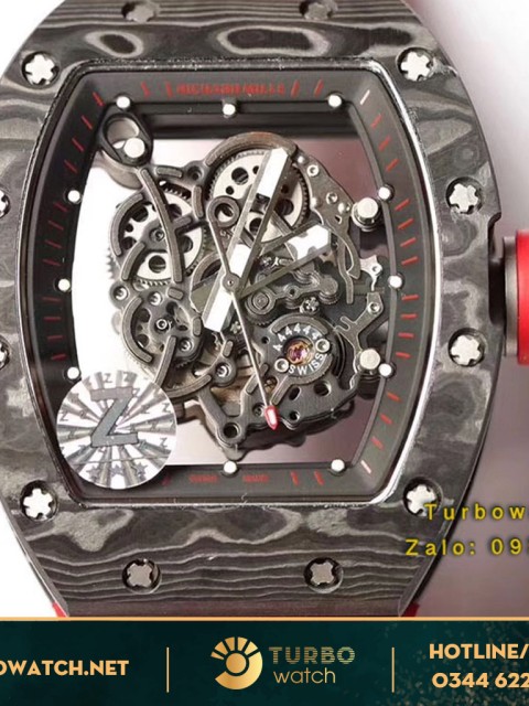 đồng hồ RICHARD MILLE replica 1-1 RM035 CARBON RED