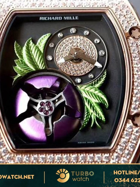 đồng hồ RICHARD MILLE replica 1-1 RM19-02 Tourbillon Fleur