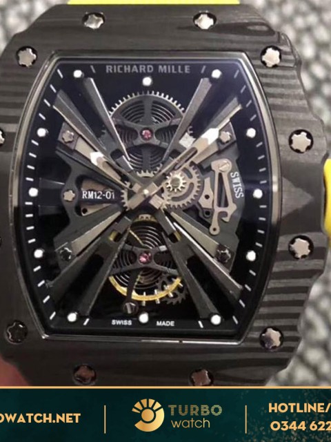 đồng hồ RICHARD MILLE siêu cấp 1-1 RM12-01  YELLOW