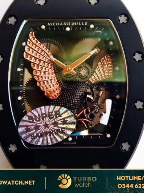 đồng hồ RICHARD MILLE siêu cấp 1-1 RM23-02 Rubber Belt Ceramic