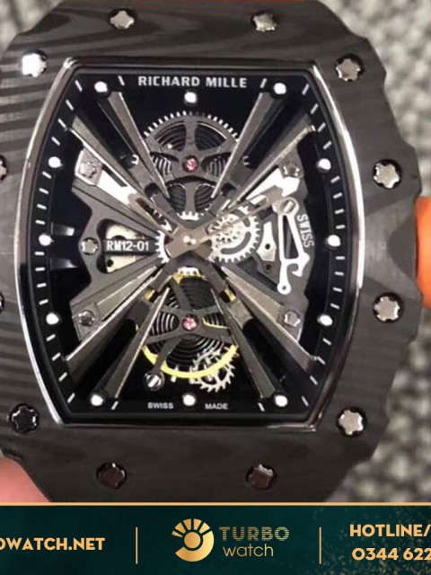đồng hồ RICHARD MILLE super fake 1-1 RM12-01  ORANGE
