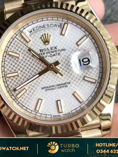 đồng hồ Rolex fake 1-1 DAY-DATE 40 228239
