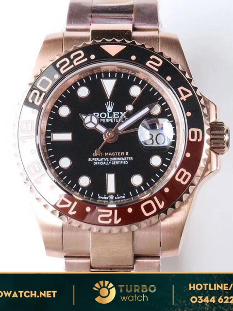 đồng hồ Rolex fake 1-1 GMT-Master II 126715