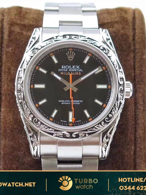 đồng hồ Rolex fake 1-1 Oyster Perpetual Milgauss