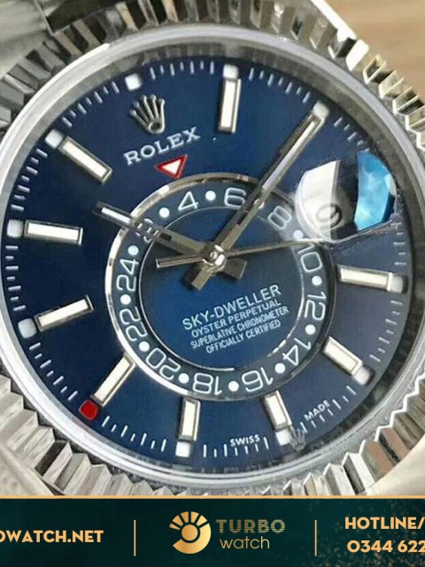 đồng hồ Rolex fake 1-1 SKY-DWELLER Oyster